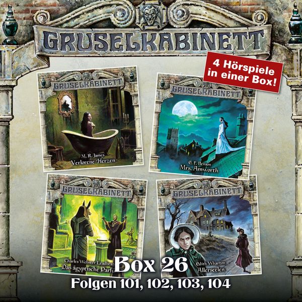 Produktbild: Gruselkabinett, Folgen 101, 102, 103, 104