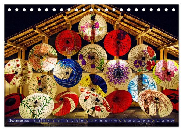 Produktbild: Amazing JAPAN (Desk Calendar 2026 DIN A5 landscape), CALVENDO 12 Month DeskCalendar