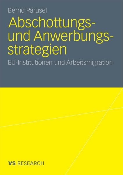 Produktbild: Abschottungs- und Anwerbungsstrategien
