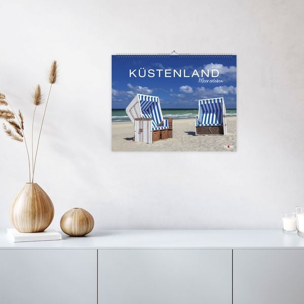 Produktbild: K&uuml;stenland Kalender 2027 - Meer erleben