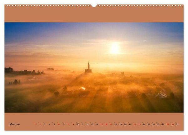 Produktbild: Fogscapes - magische Nebellandschaften (Wandkalender 2027 DIN A2 quer), CALVENDO Monatskalender