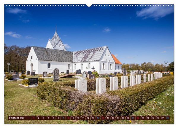 Produktbild: D&auml;nemark - J&uuml;tland & Kopenhagen, Impressionen aus dem hohen Norden (hochwertiger Premium Wandkalender 2026 DIN A2 quer), Kunstdruck in Hochglanz