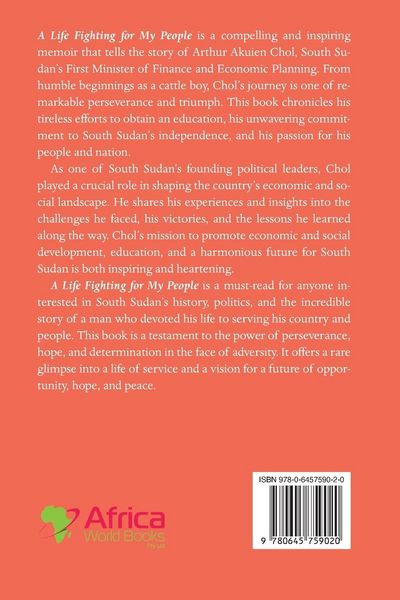Produktbild: Arthur Akuien Chol A Life Fighting for my people