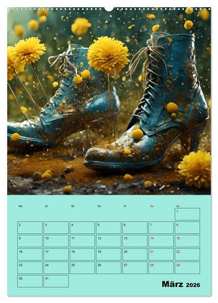 Produktbild: Verzaubert durch High Heels &ndash; Ein Kalender f&uuml;r Schuhliebhaber (hochwertiger Premium Wandkalender 2026 DIN A2 hoch), Kunstdruck in Hochglanz