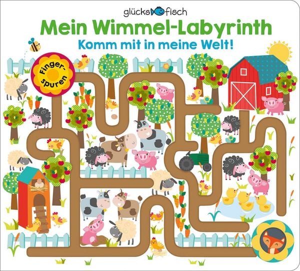 Produktbild: Gl&uuml;cksfisch: Mein Wimmel-Labyrinth: Komm mit in meine Welt!