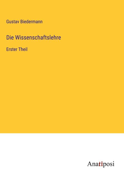 Produktbild: Die Wissenschaftslehre