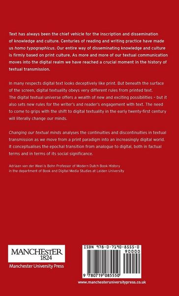 Produktbild: Changing our Textual Minds