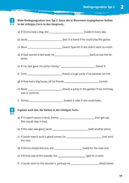 10-Minuten-Training Englisch Grammatik If-Clauses 6.-8. Klasse