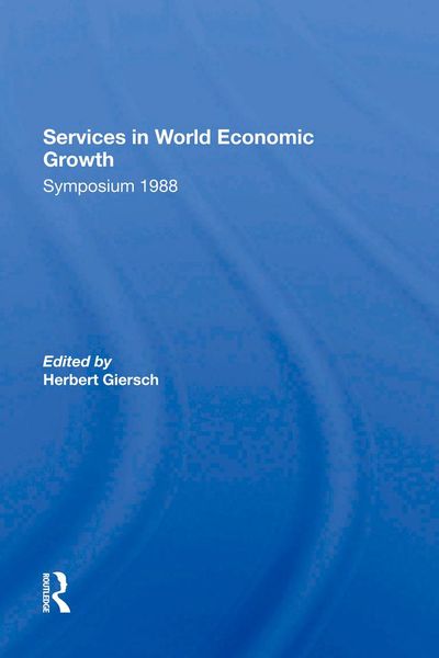 Produktbild: Services In World Economic Growth