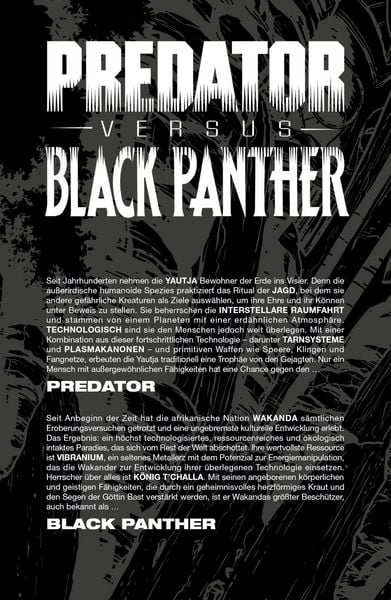 Produktbild: Predator vs. Black Panther: Jagd im Dschungel