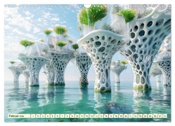 Produktbild: Science-Fiction Wasserwelten (Wandkalender 2026 DIN A3 quer), CALVENDO Monatskalender
