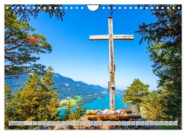 Produktbild: Rund um den Fuschlsee (Wandkalender 2026 DIN A4 quer), CALVENDO Monatskalender