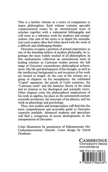 Produktbild: The Cambridge Companion to Descartes