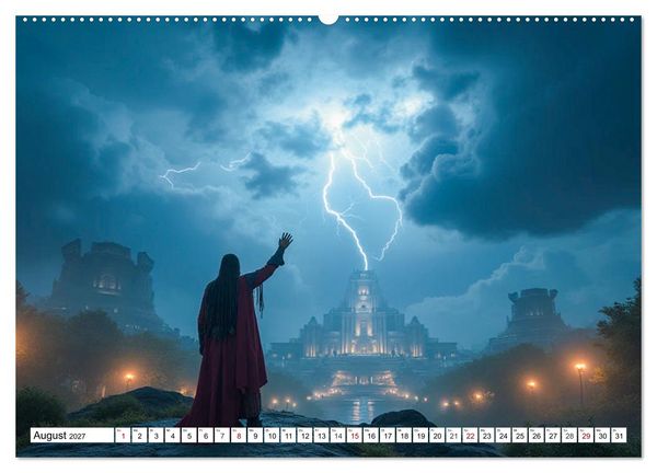 Produktbild: Atlantis &ndash; Glanz und Fall einer verlorenen Welt (Wandkalender 2027 DIN A2 quer), CALVENDO Monatskalender