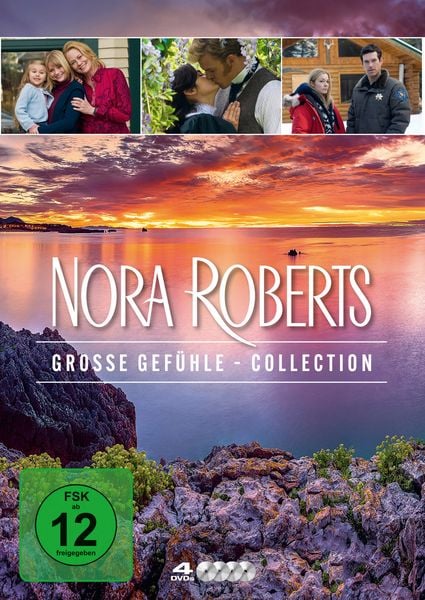 Produktbild: Nora Roberts - Gro&szlig;e Gef&uuml;hle Collection [4 DVDs]