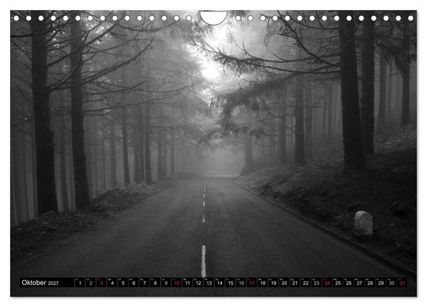 Produktbild: Stille Momente in Schwarz-Weiss (Wandkalender 2027 DIN A4 quer), CALVENDO Monatskalender