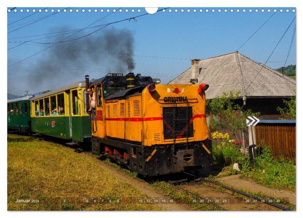 Produktbild: Waldbahnen in Rum&auml;nien - Die letzten Mocanitas (Wandkalender 2026 DIN A3 quer), CALVENDO Monatskalender