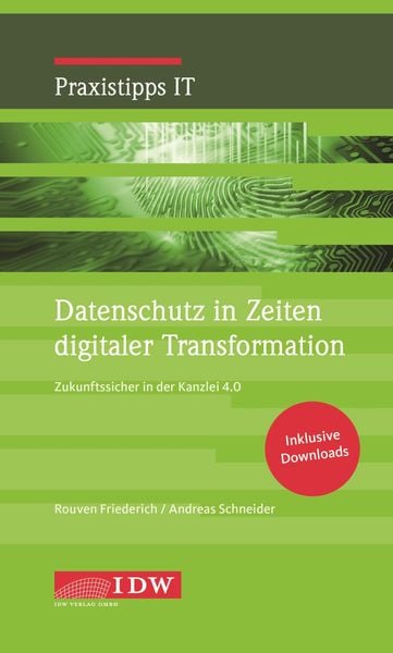 Produktbild: Datenschutz in Zeiten digitaler Transformation