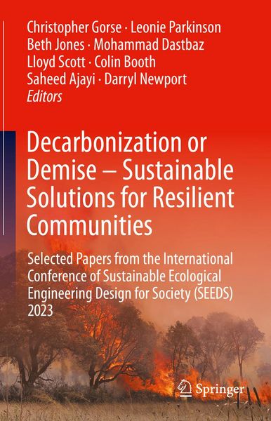 Produktbild: Decarbonization or Demise - Sustainable Solutions for Resilient Communities
