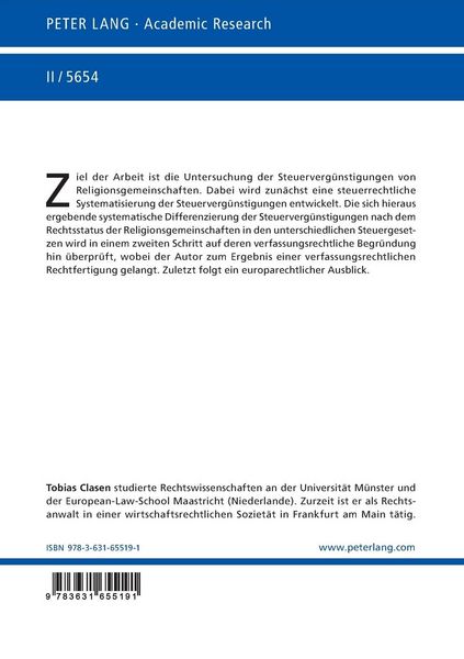 Produktbild: Steuerverg&uuml;nstigungen von Religionsgemeinschaften
