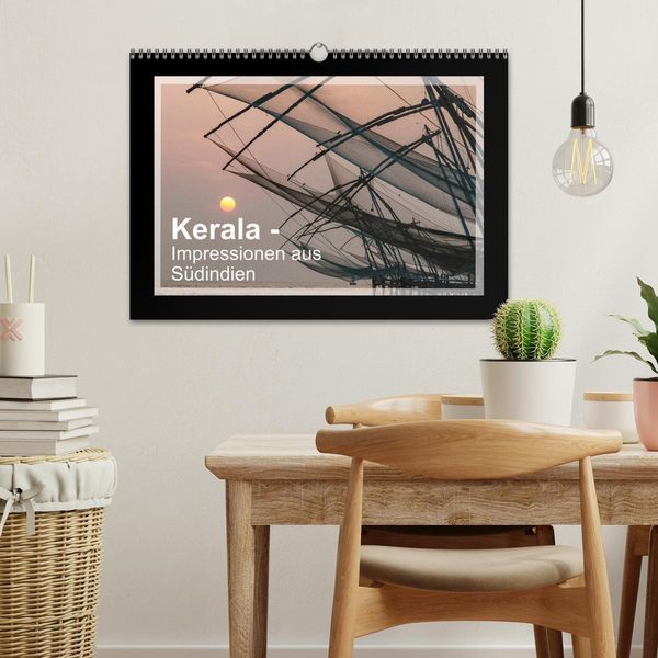 Produktbild: Kerala - Impressionen aus S&uuml;dindien (Wandkalender 2026 DIN A3 quer), CALVENDO Monatskalender