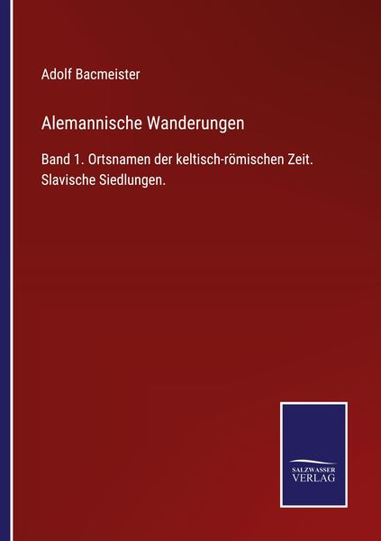 Produktbild: Alemannische Wanderungen