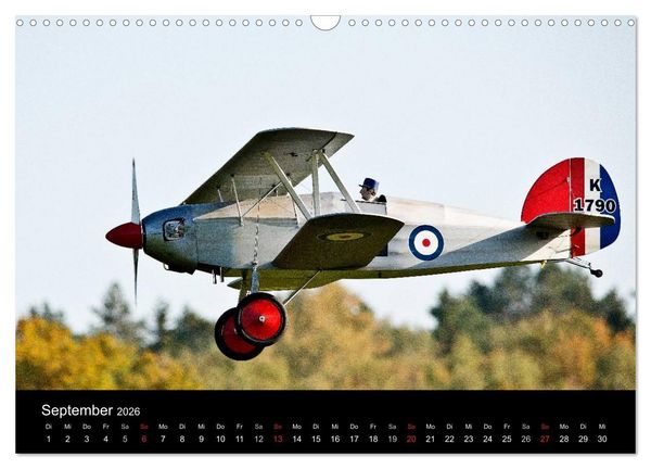 Produktbild: Dies und das vom Modellflugplatz (Wandkalender 2026 DIN A3 quer), CALVENDO Monatskalender
