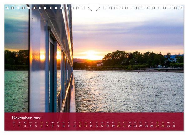 Produktbild: Eine Kreuzfahrt auf dem Rhein (Wandkalender 2027 DIN A4 quer), CALVENDO Monatskalender