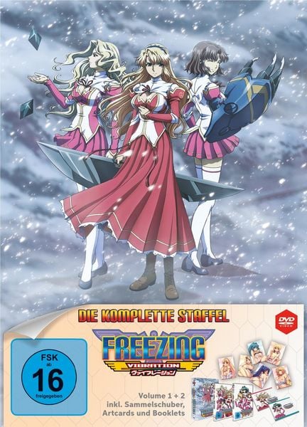 Produktbild: Freezing Vibration - Die komplette Staffel LTD. - Vol. 1 + 2 inkl. Sammelschuber, Artcards und Booklets [2 DVDs]