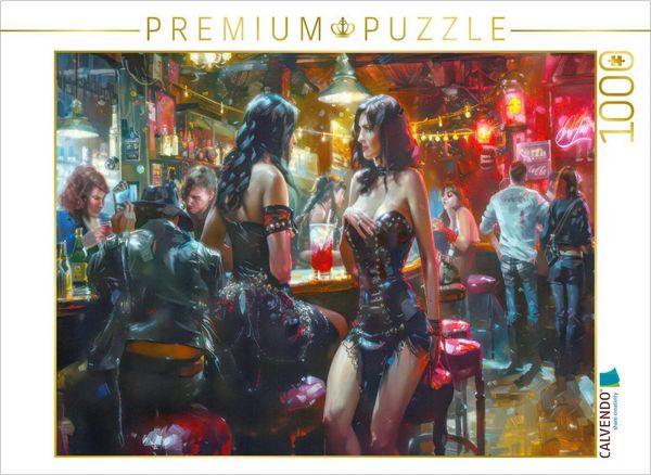 Produktbild: CALVENDO Puzzle Live-Bar | 1000 Teile Lege-Gr&ouml;&szlig;e 64x48cm Foto-Puzzle f&uuml;r gl&uuml;ckliche Stunden
