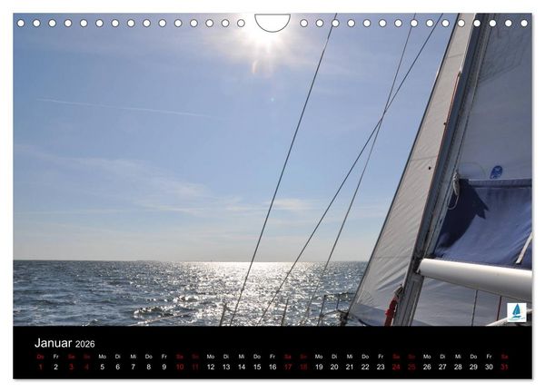 Produktbild: Marina Guide's Segelimpressionen 2026 (Wandkalender 2026 DIN A4 quer), CALVENDO Monatskalender