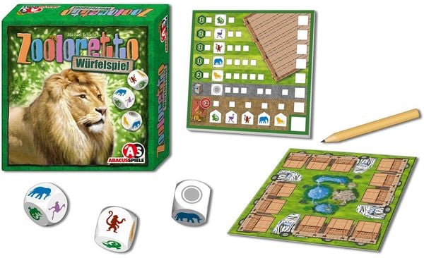 Produktbild: Zooloretto W&uuml;rfelspiel