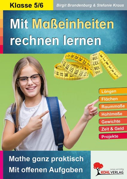 Produktbild: Mit Ma&szlig;einheiten rechnen lernen