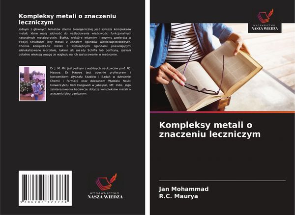 Produktbild: Kompleksy metali o znaczeniu leczniczym