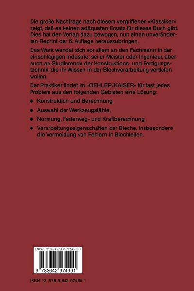 Produktbild: Schnitt-, Stanz- und Ziehwerkzeuge