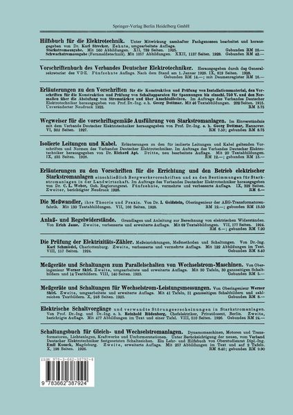 Produktbild: AEF Verhandlungen des Ausschusses f&uuml;r Einheiten und Formelgr&ouml;&szlig;en in den Jahren 1907 bis 1927
