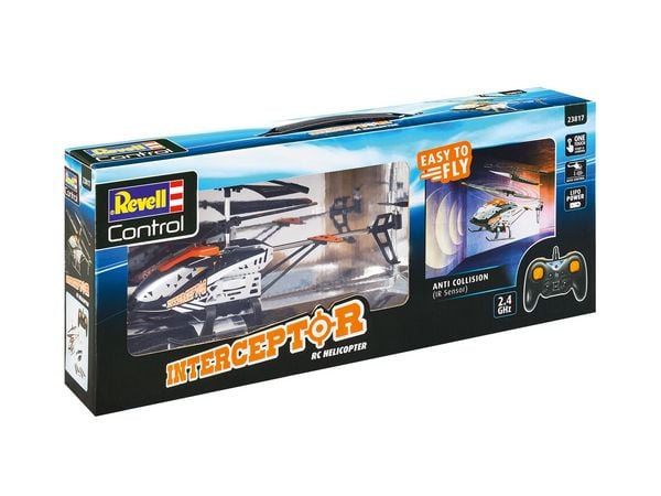 RC Helikopter Interceptor Anti Collision, Revell Control Ferngesteuerter Hubsc