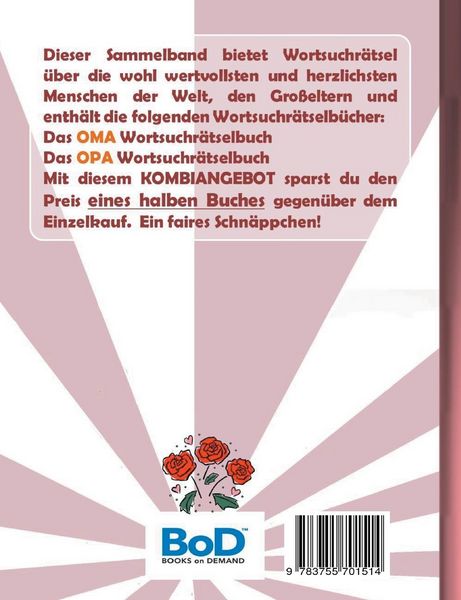 Produktbild: Wortsuchr&auml;tsel 2 in 1 Sammelband Oma und Opa