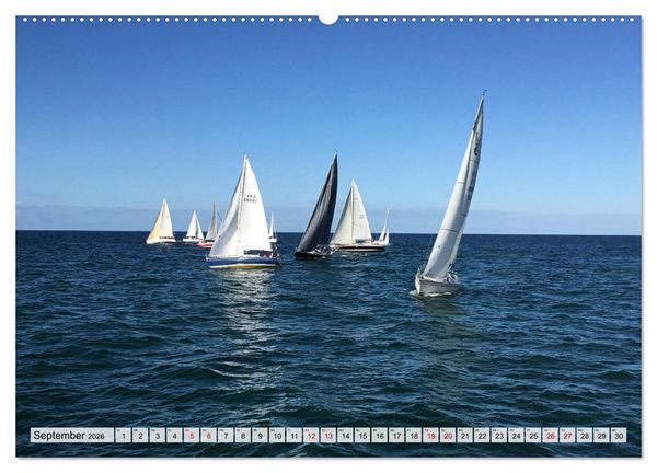 Produktbild: Segeln - mit dem Wind (Wandkalender 2026 DIN A2 quer), CALVENDO Monatskalender