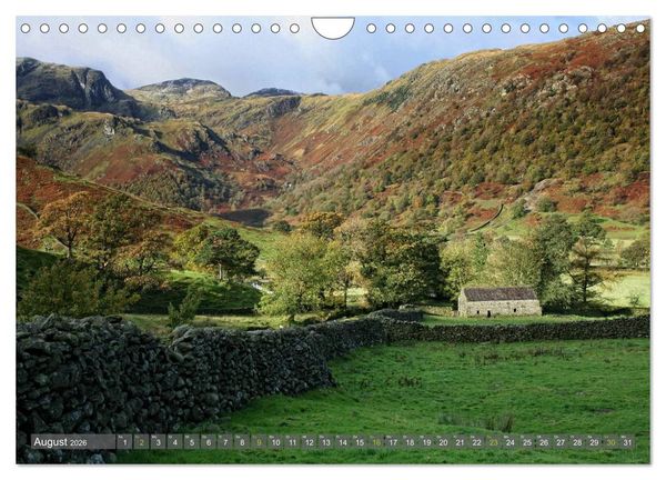 Produktbild: Cumbria (Wandkalender 2026 DIN A4 quer), CALVENDO Monatskalender
