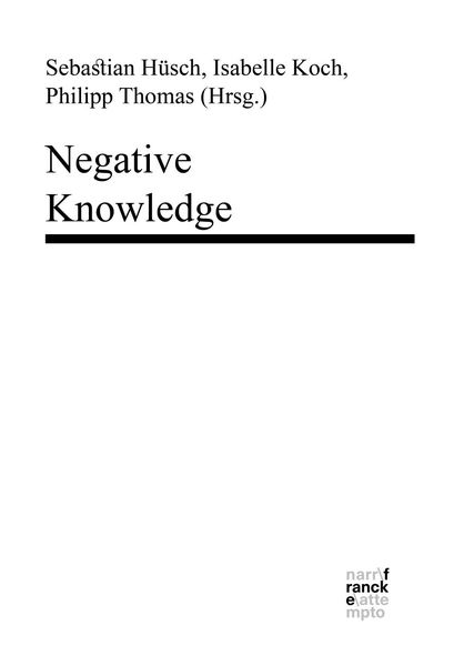 Produktbild: Negative Knowledge