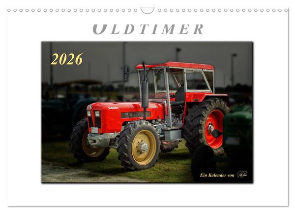 Produktbild: Oldtimer - Trecker Liebe (Wandkalender 2026 DIN A3 quer), CALVENDO Monatskalender