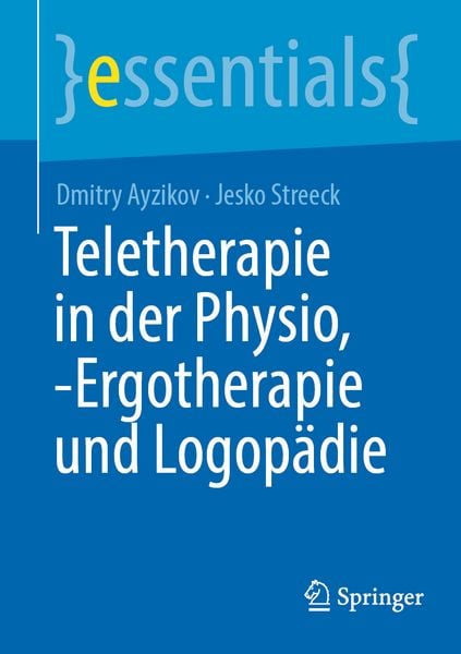 Produktbild: Teletherapie in der Physio, -Ergotherapie und Logopädie