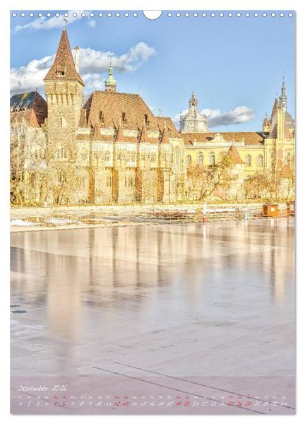 Produktbild: Budapest - Ein malerischer Spaziergang (Wandkalender 2026 DIN A3 hoch), CALVENDO Monatskalender