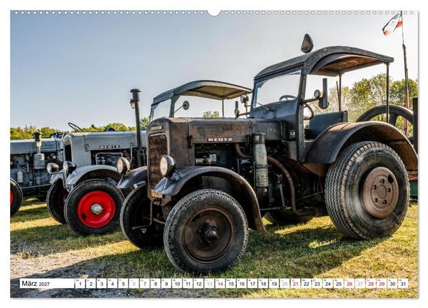 Produktbild: Alte Deutz Traktoren mit Charakter (Wandkalender 2027 DIN A2 quer), CALVENDO Monatskalender