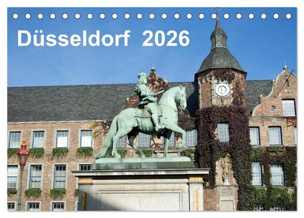 Produktbild: D&uuml;sseldorf 2026 (Tischkalender 2026 DIN A5 quer), CALVENDO Monatskalender