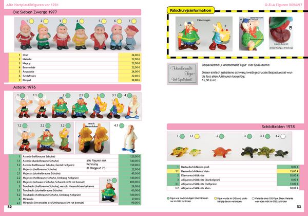 Produktbild: O-Ei-A Figuren 2026/27 - Der Preisf&uuml;hrer f&uuml;r Figuren aus dem &Uuml;berraschungsei!