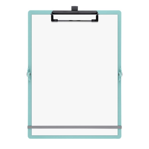 Produktbild: SAX Klemmbrett Design faltbar A5 auf A4, aqua
