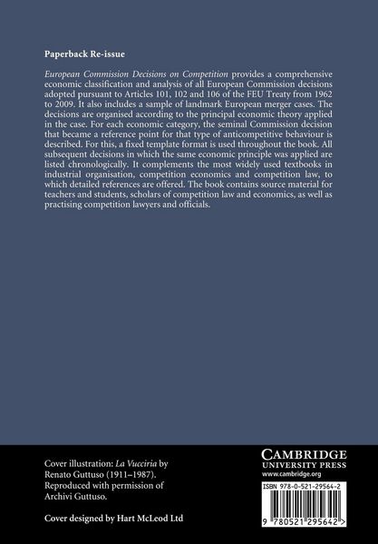 Produktbild: European Commission Decisions on Competition