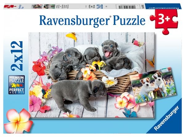 Puzzle Ravensburger Kleine Fellknäuel 2 X 12 Teile